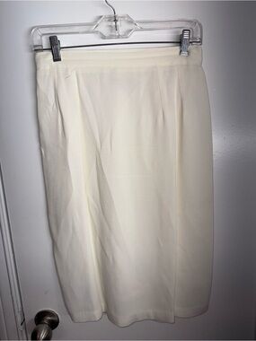 Cream Women's Pencil Skirt